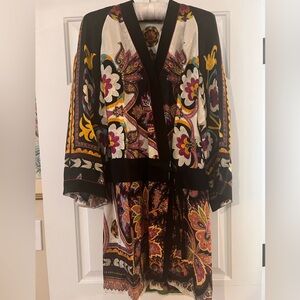 Etro Dress Kimono Style